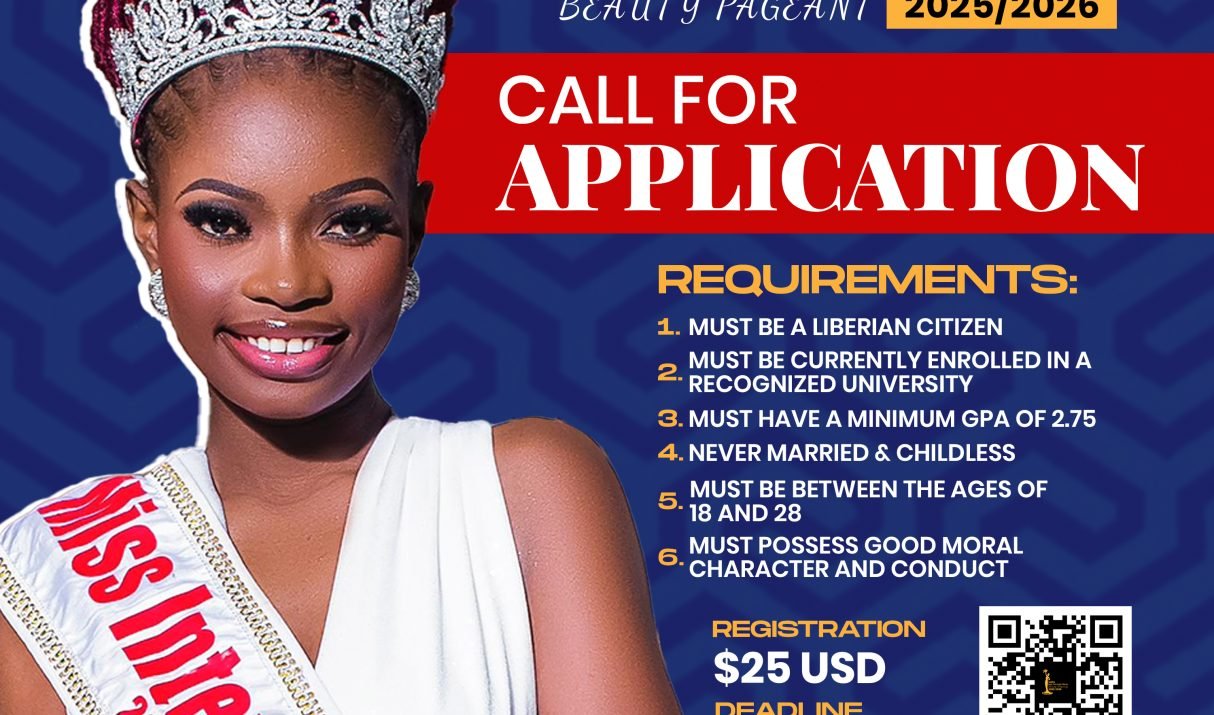 Call for Applications: Miss Inter-University Liberia 2025/2026